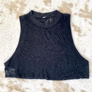 Lululemon All Yours Cropped Tank - Size 8